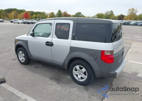 2003 Honda Element Ex из США, поврежденный, VIN 5J6YH17523L010156